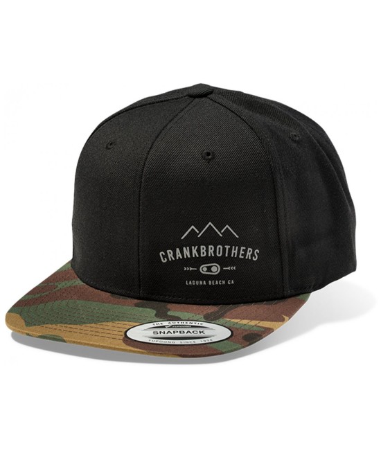 Crankbrothers Snap Back Hat camo